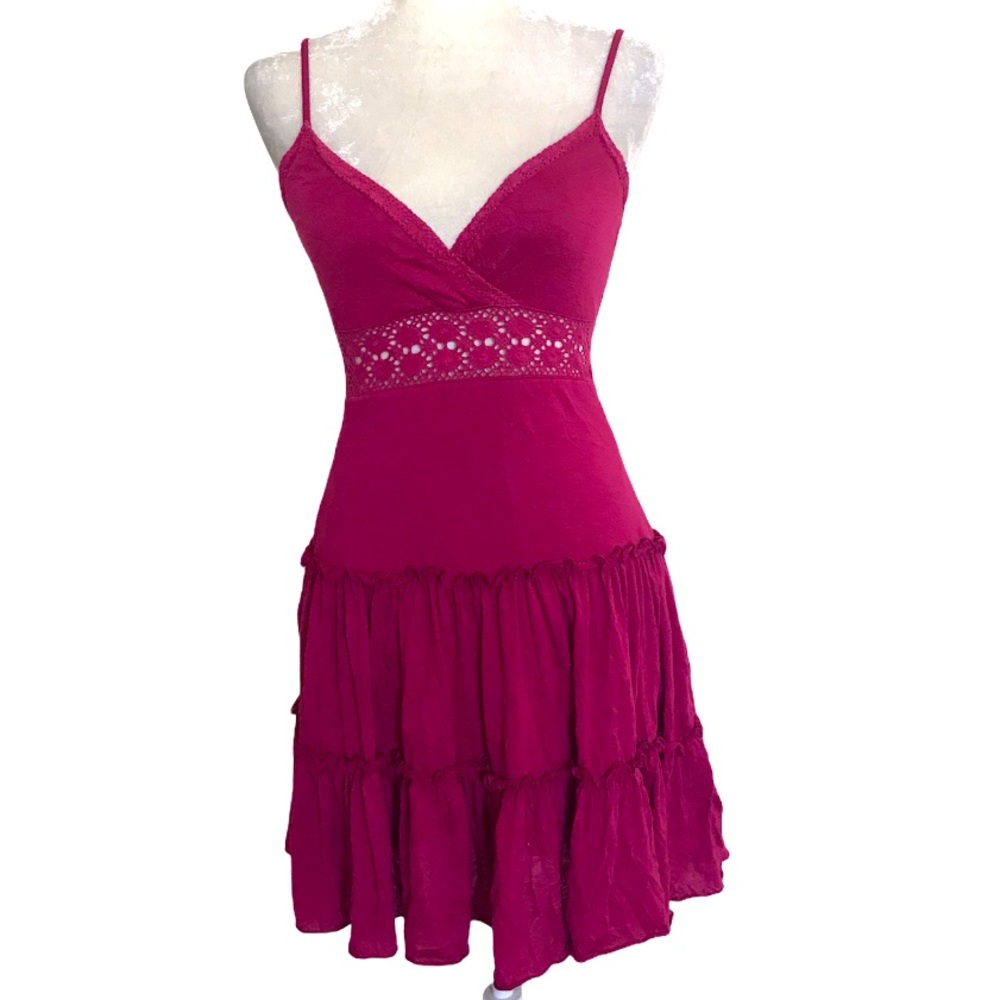 Charlotte Russe pink berry summer dress